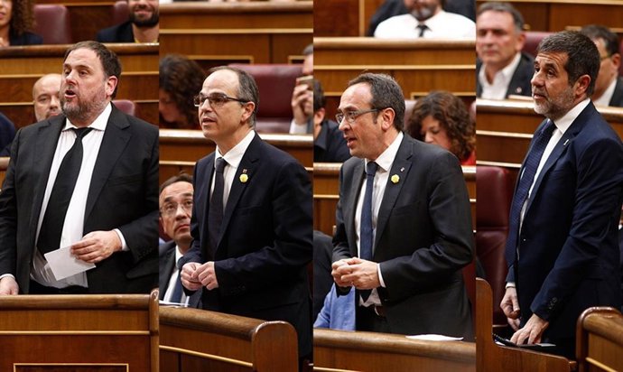 VÍDEO: La Mesa del Congreso pide un informe a los letrados sobre la suspensión de los diputados presos y mañana decidirá