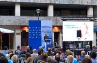 Del Olmo se presenta como "el futuro" de Valladolid frente al "mal sueño" de Puente