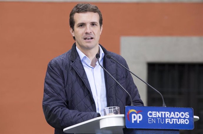 Acto de los candidatos del PP al Parlamento Europeo, en Ávila