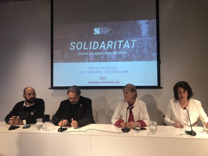 La Caja de Solidaridad pide 700.000 euros para levantar embargos a procesados por el 1-O