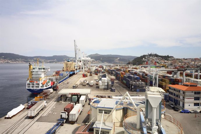 Terminal de colectores do Porto de Vigo
