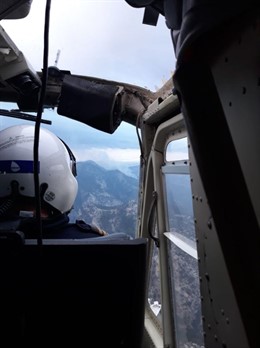 Jaén.- Sucesos.- Declarado un incendio en el paraje Morrones de Santa María