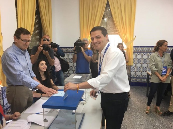 Córdoba.- 26M.- José María Bellido (PP) recuerda a los cordobeses que con su voto deciden "el futuro de la ciudad"