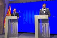 Retiren pancartes a Barcelona i Tarragona properes a alguns col·legis