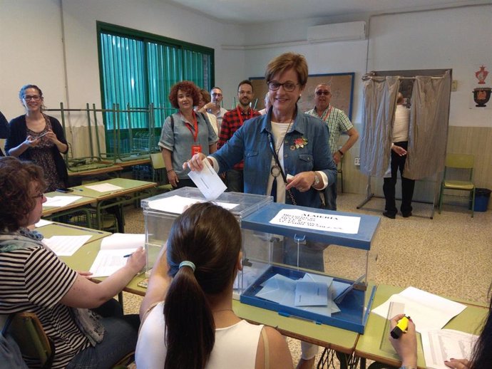 Almería.-26M.-Valverde (PSOE): "Los almerienses pueden decidir entre una ciudad que avance o un modelo estancado" 