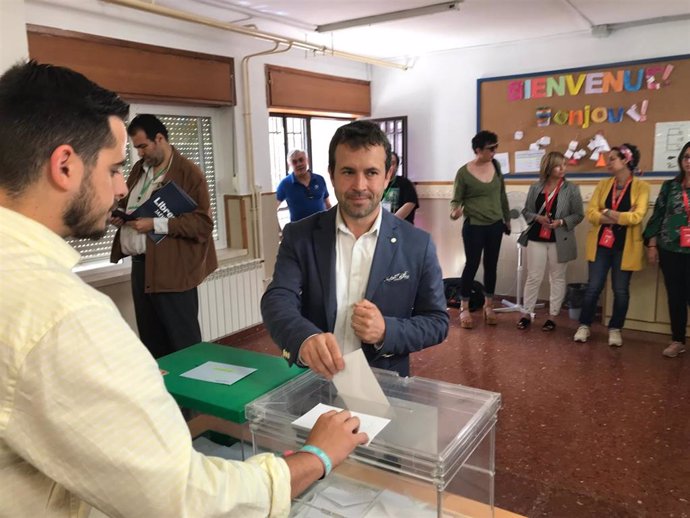 Jaén.- Millán (PSOE) confía en una amplia participación para abrir cuatro años de "cambio" en la ciudad 