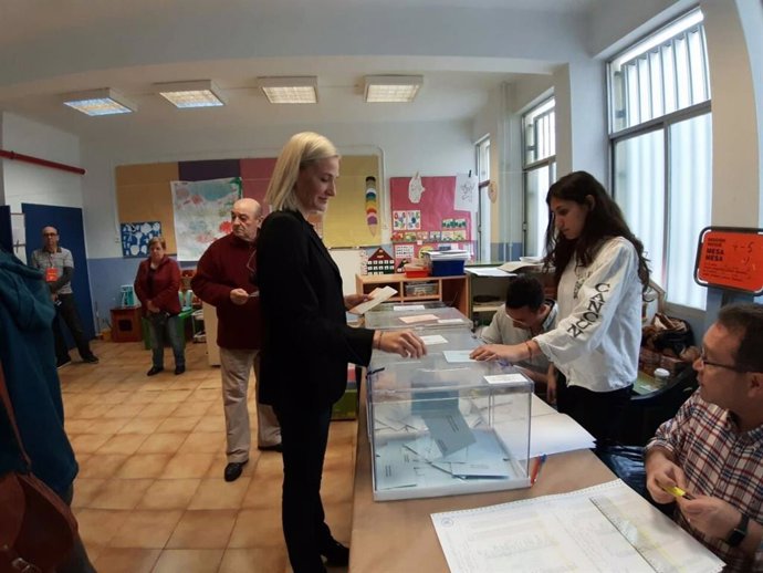 26M.- M.- Pomar Vota A Palma I Assegura Que La Ciutadania "Té Inters Per Un Canvi"