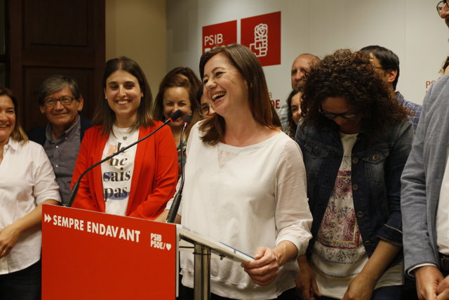 La consellera de Presidencia, Pilar Costa, comparece en rueda de prensa.