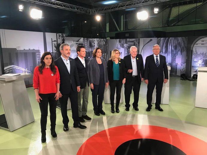 26M.- Colau i Maragall empatarien en regidors a Barcelona segons una enquesta