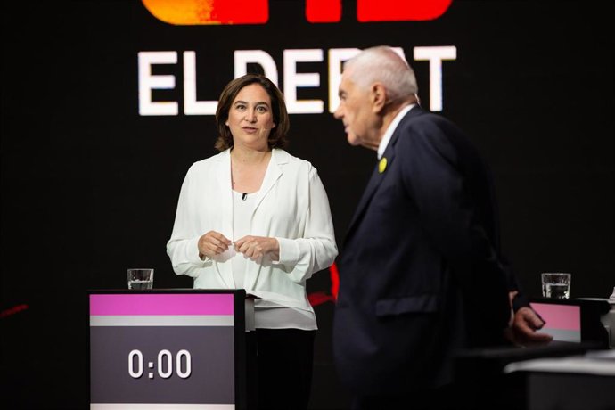 AMP.- 26M.- Colau y Maragall debatirán en un cara a cara este viernes en la Ser Catalunya