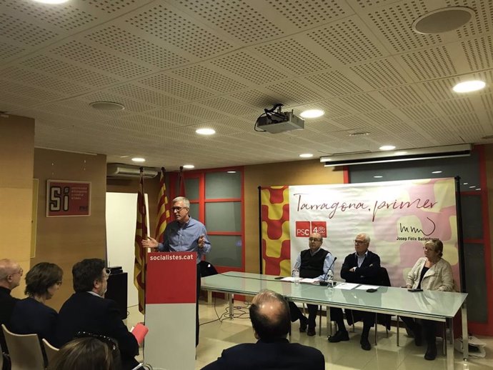 Josep Flix Ballesteros (PSC), alcalde de Tarragona