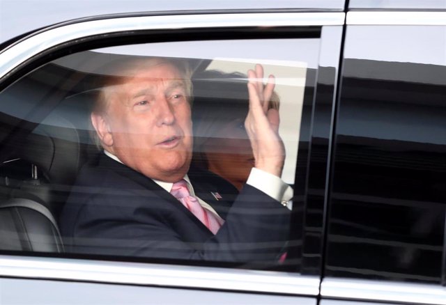 Japón/EEUU.- Trump llega a Japón para su reunión con el emperador Naruhito