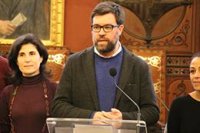 Noguera celebra la victoria de la izquierda en Palma pero dice que el éxito es "agridulce" por la bajada de MÉS