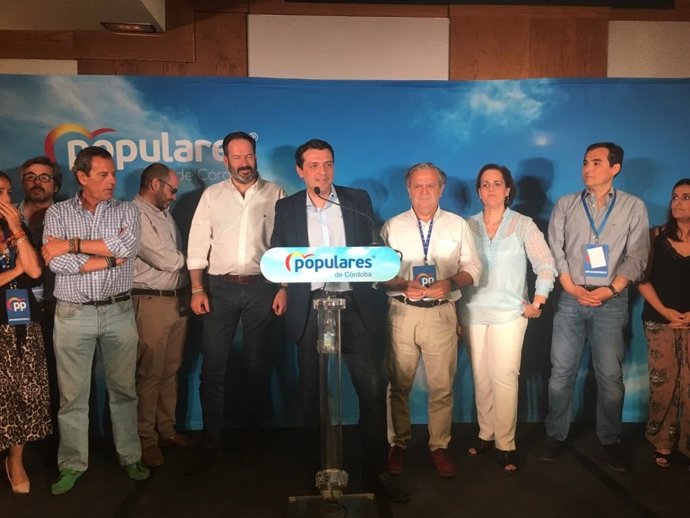 Córdoba.- 26M-M.- Bellido (PP): "Los cordobeses han dicho que haya cambio en la ciudad y lo lidere el PP"