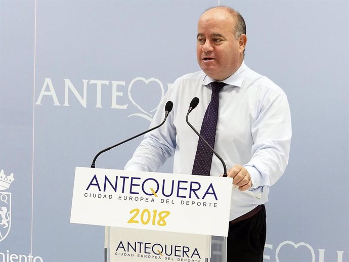 El alcalde de Antequera, Manuel Barón   