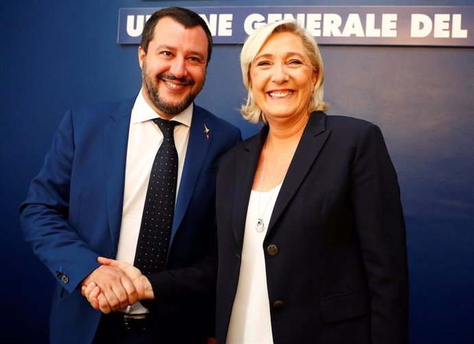 UE.- Los triunfos de la ultraderecha en Francia e Italia dan alas al eje Salvini