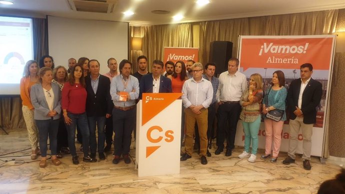 Almería.-26M-M.-Cazorla (Cs) dice que los resultados "no cumplen las expectativas" pero aún se ve "llave" de gobierno