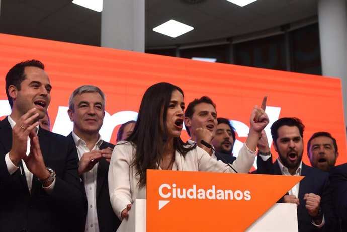 Elecciones 26M 2019. Seguimiento de resultados de Ciudadanos en Madrid