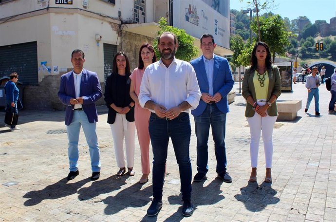 Málaga.- 26M.- Cs presenta 15 proyectos para "transformar Málaga" que buscan ampliar el centro y asomar la ciudad al mar