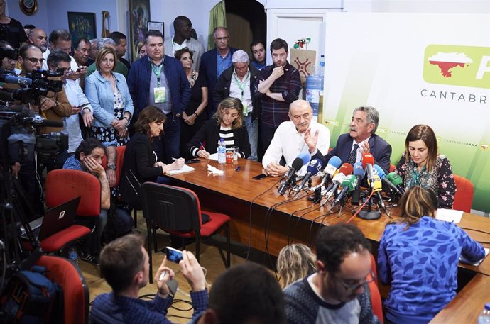 Elecciones 26M 2019. Seguimiento de resultados del Partido Regionalista de Cantabria 