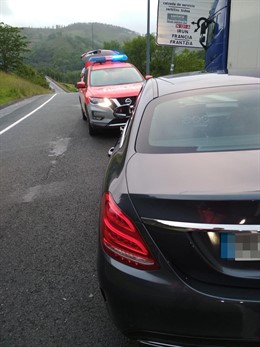 Sucesos.- Detenido por quintuplicar la tasa de alcohol permitida circulando por la N-121-A