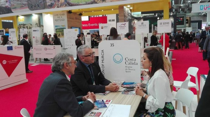 La Región cierra su presencia en la feria IMEX de Frankfurt con un total de 54 reuniones profesionales
