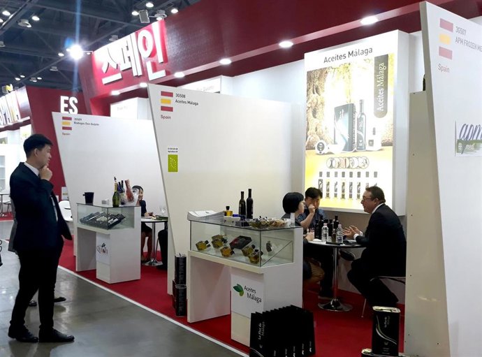 Economía.- Empresas andaluzas del alimentos y bebidas se promocionan en la Feria Seoul Food & Hotel de Corea