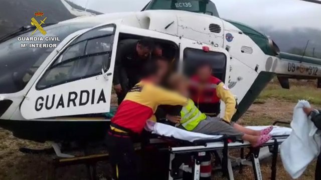 Nota De Prensa: Anciana Desaparecida Rescatada En Jalón