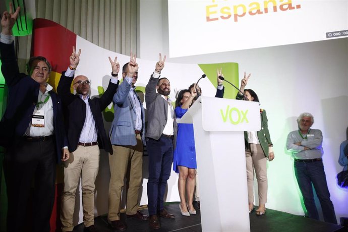 Elecciones 26M 2019. Seguimiento de resultados de VOX  en Madrid