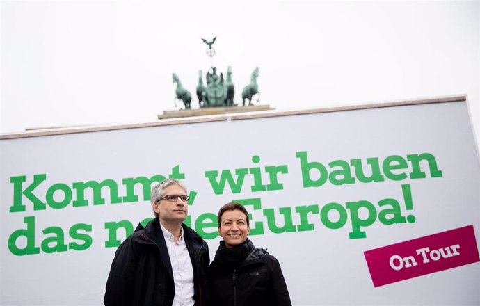 Greens campaign for European elections in Berlin