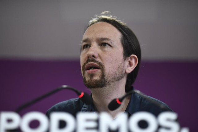 Rueda de prensa de Unidas Podemos tras los resultados electorales del 26M