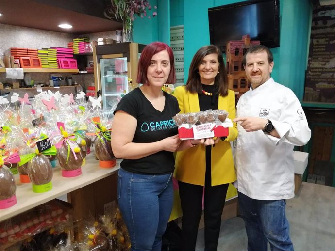 Zaragoza.- La Fundación CEDES recibe este martes un cheque solidario por importe de mil euros de Chocolates Capricho