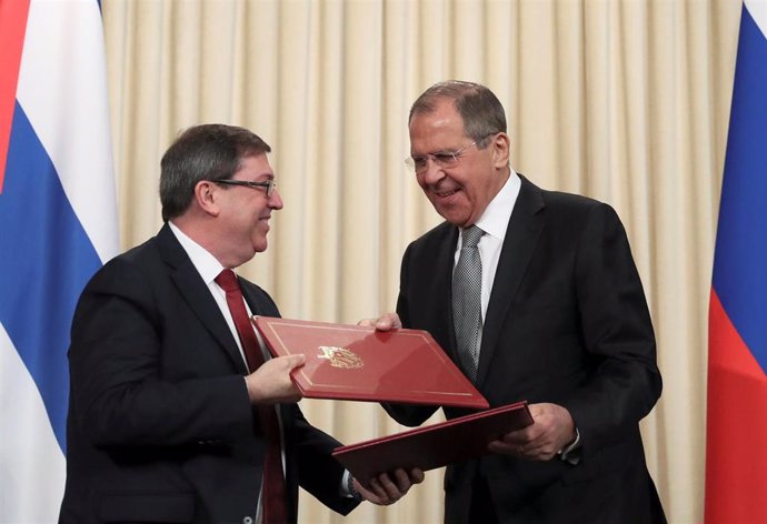 Cuba.- Lavrov ratifica a Rodríguez el apoyo de Rusia a Cuba tras la plena vigencia de la Ley Helms-Burton
