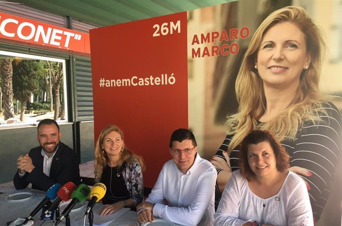 26M.- Castellón.- Marco dice que el PSOE sale "a ganar las elecciones" con un programa electoral "realista y realizable"