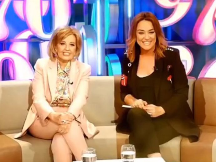 María Teresa Campos se reconcilia con Toñi Moreno y lanza un dardo a Paolo Vasile