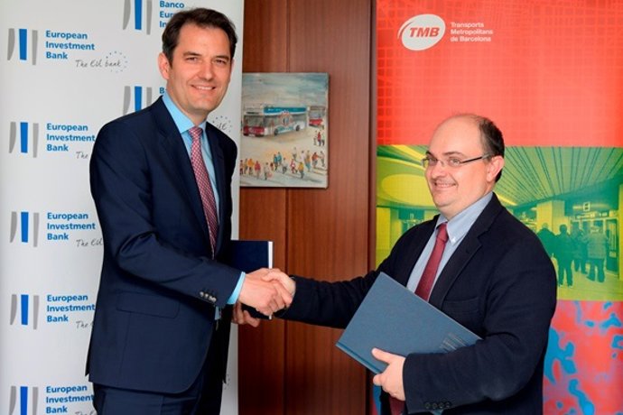El BEI financia la sustitución de buses urbanos de Barcelona por menos contaminantes con 73 millones