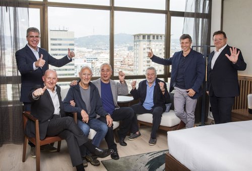 Robert de Niro en el Nobu Hotel Barcelona