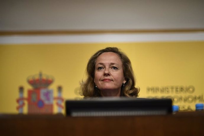 La ministra de Economía y Empresa en funciones, Nadia Calviño