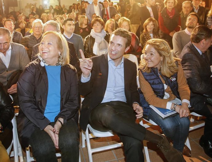 Acto político 'La Asturias próspera de oportunidades' con candidatos del Partido Popular celebrado en el Llagar Castañón (Asturias)