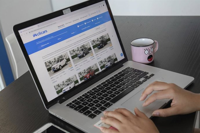 Economía/Motor.- La venta 'online' de vehículos de ocasión de 0 a 2 años se dispara un 120%, según Clicars