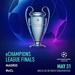 Fútbol/Liga Campeones.- La final de la eChampions League será en Madrid el 31 de mayo