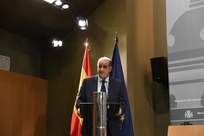 Toma de posesión del director general de la Policía Nacional, Francisco Pardo