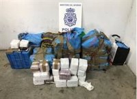 Detenido en Algeciras conduciendo una furgoneta con 300 kilos de hachís