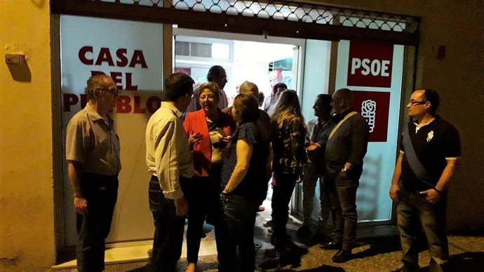 Cádiz.-26M.- La Comisión Ejecutiva Municipal del PSOE de la Línea presenta su dimisión tras los resultados electorales