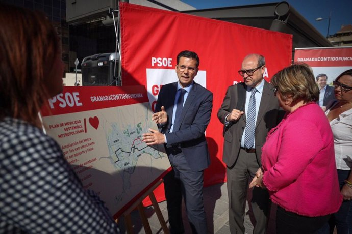 Granada.- 26M.- El PSOE propone un billete único de transporte público para capital y área metropolitana