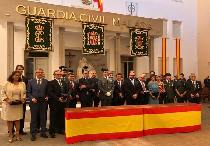 Málaga.- La Guardia Civil celebra su 175 aniversario con un recuerdo al rescate de Julen del pozo de Totalán