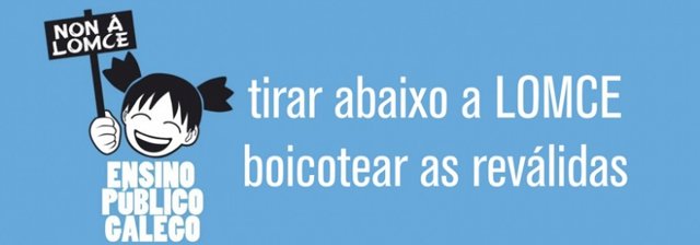 Continúa la lucha contra las 'reválidas' en Galicia, con llamadas al 'boicot' y a no acudir a clase durante las pruebas