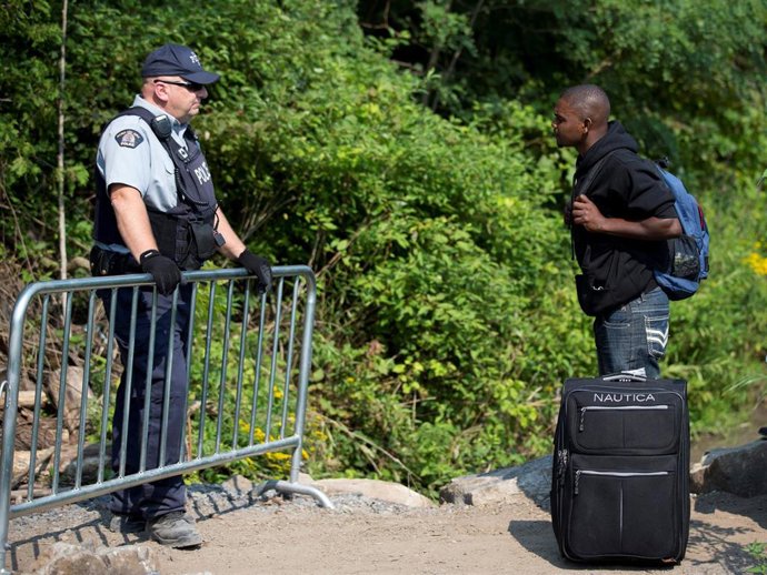 Inmigrante haitiano en Québec