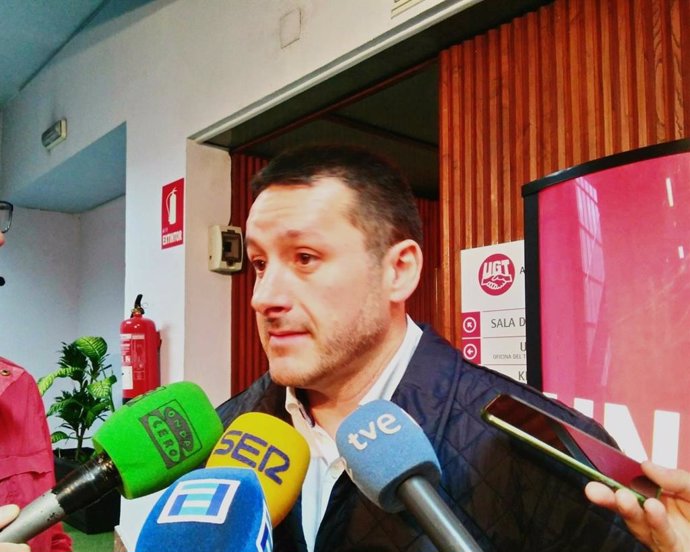 Javier Fernández Lanero, secretario general de UGT Asturias