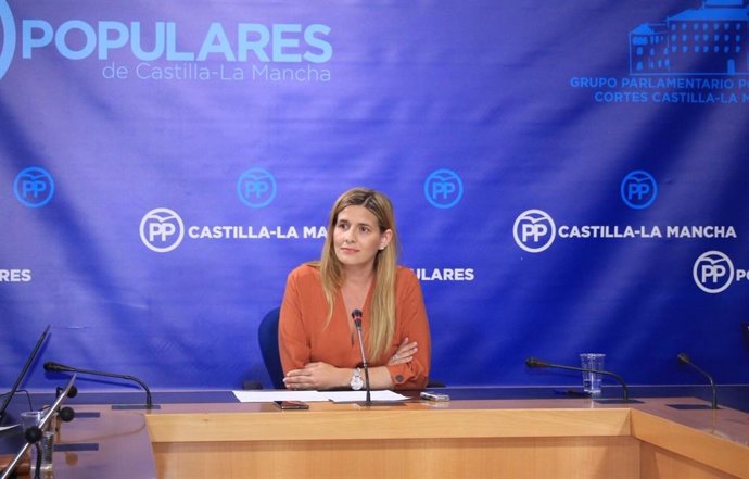 Pp Clm (Cortes De Voz Y Fotografía) Carolina Agudo, En Rueda De Prensa 290519